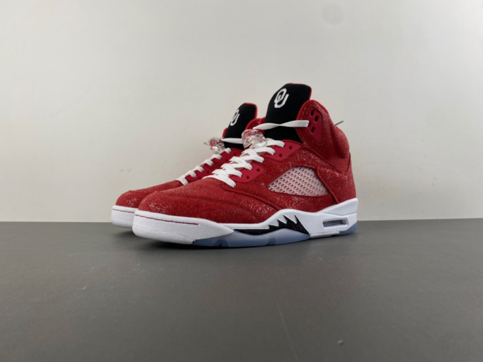 Air Jordan 5 Retro Oklahoma Sooners PE Player Exclusive