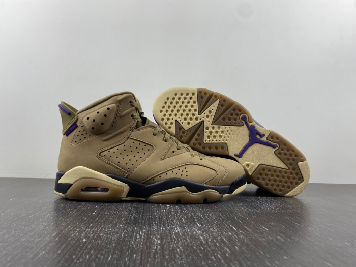 Air Jordan 6 WMNS Gore-Tex "Brown Kelp" FD1643-300
