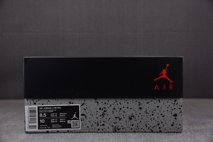 AIR JORDAN 4 "WHITE THUNDER" FQ8138-001