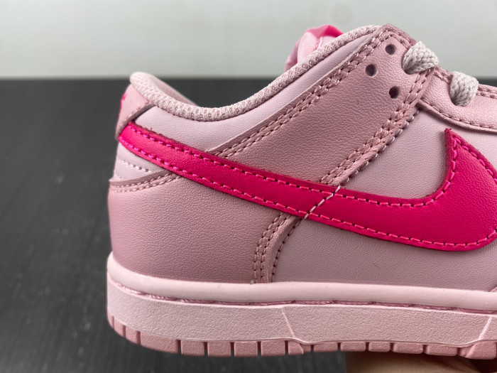 Nike Dunk Low Triple Pink (PS) - DH9756-600