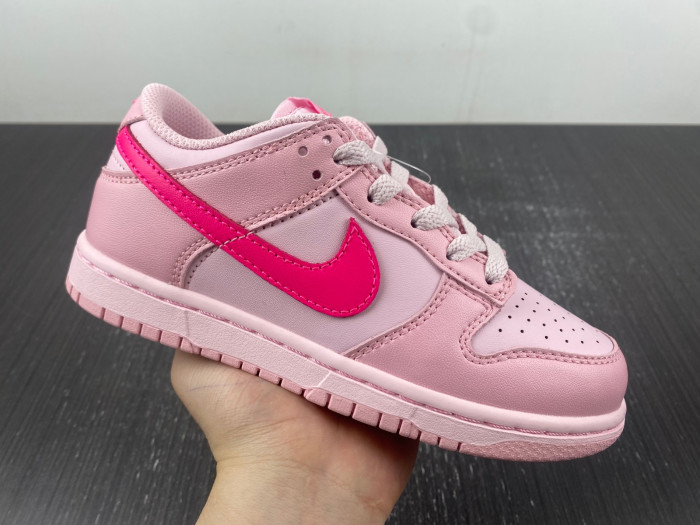 Nike Dunk Low Triple Pink (PS) - DH9756-600