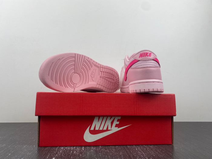 Nike Dunk Low Triple Pink (PS) - DH9756-600