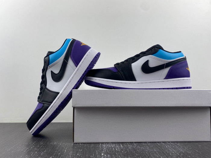 Air Jordan 1 Low Court Purple Tropical Twist 553558-154