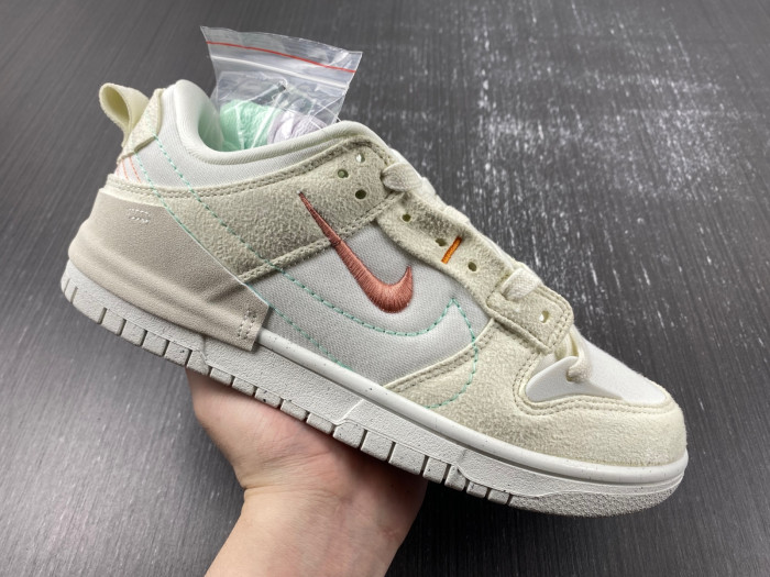 Nike Dunk Low Disrupt 2 Pale Ivory Sail DH4402-100