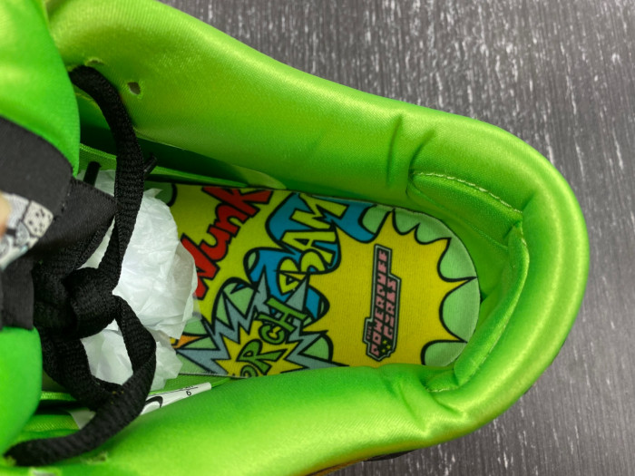 The Powerpuff Girls x Nike SB Dunk Low “Buttercup” FZ8319-300