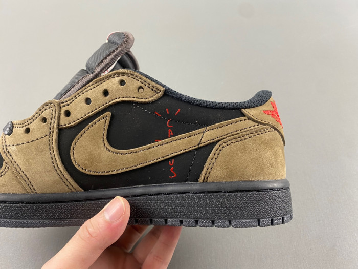 Travis Scott x Air Jordan 1 Low OG “Velvet Brown” DM7866-202