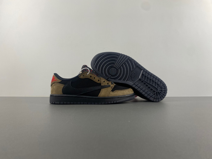 Travis Scott x Air Jordan 1 Low OG “Velvet Brown” DM7866-202