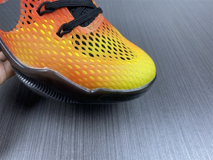 Nike Zoom Kobe 11 EM Sunset Red Black Yellow - AV6339-100