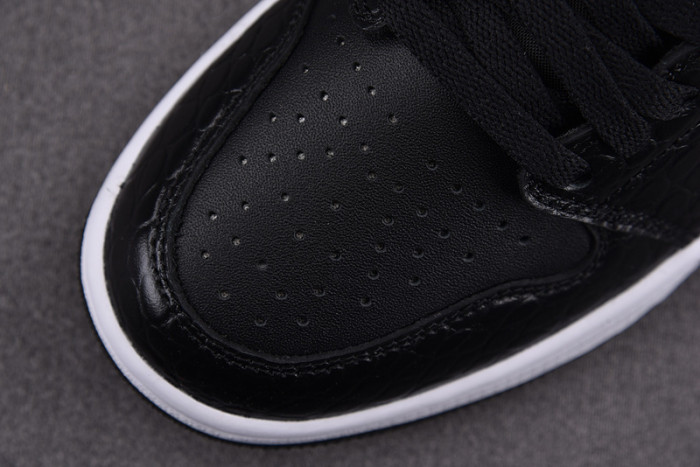 Air Jordan 1 Retro Low Golf Black Croc - DD9315-003