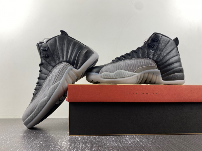 AIR JORDAN 12 “BLACK/WOLF GREY”