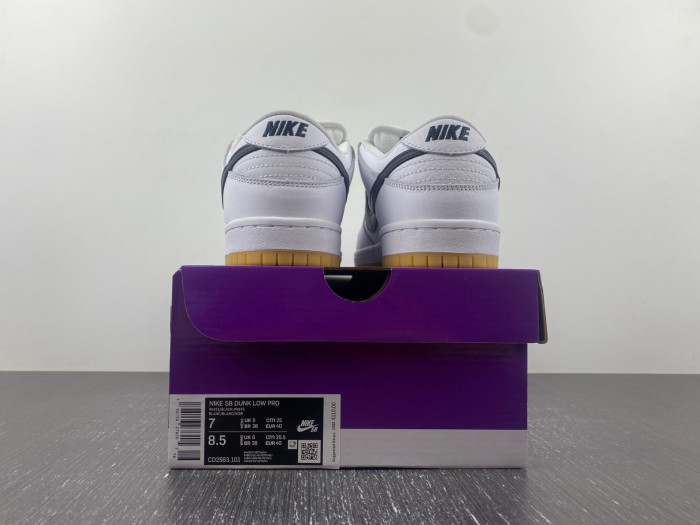 Nike SB Dunk Low Pro White Gum - CD2563-101