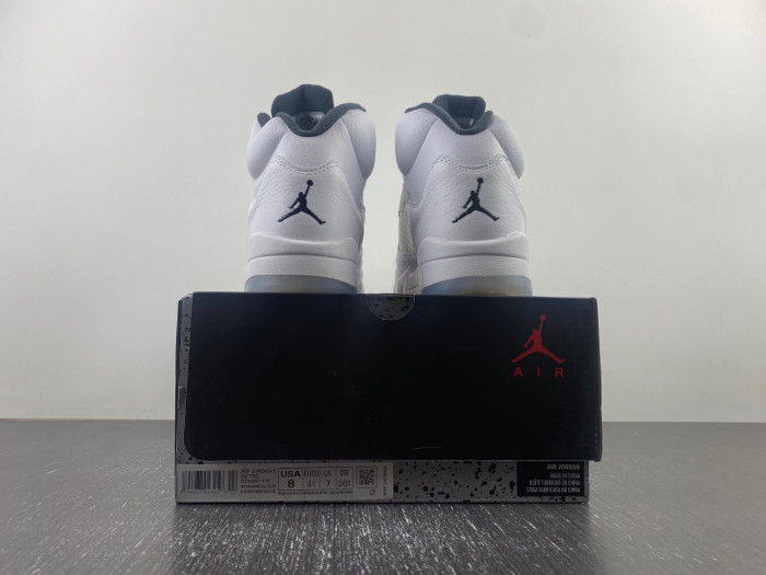 AIR JORDAN 5 "WHITE/BLACK" DD0587-110